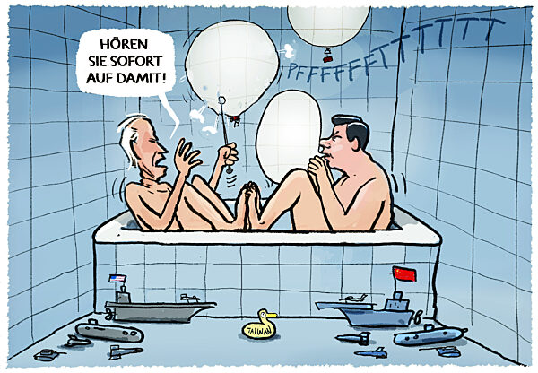 Abschuss von Xi Jinpings Testballon