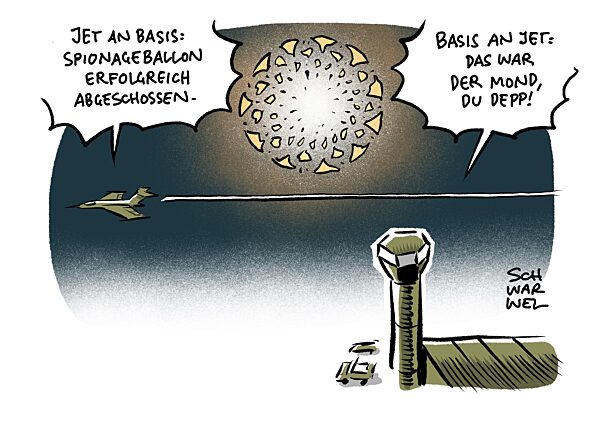 Mutmassliche Spionage USA schiessen Ballon ab - China empoert