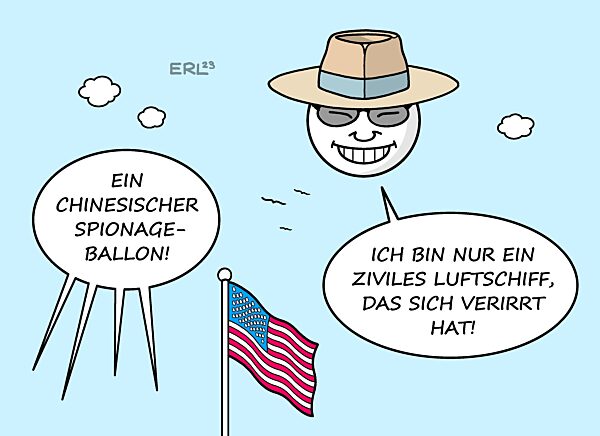 Erklaerung Spionageballon