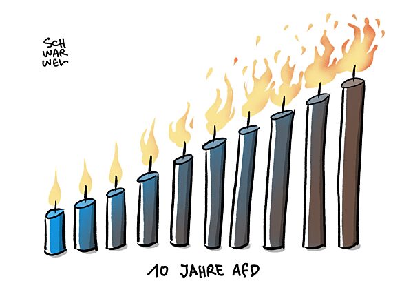 Zehn Jahre AfD : 13 von 18 Gruendern ausgetreten