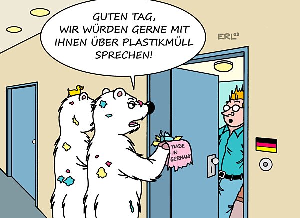 Plastikmuell in der Arktis