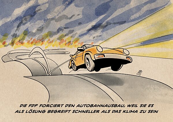 Der Autobahnwahn der FDP