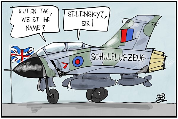 Selenskyj in Grossbritannien