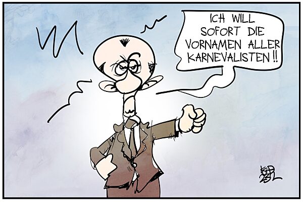 Friedrich Merz muss beim Karneval einstecken