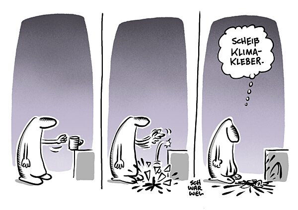 Letzte Generation : 10.000 Polizisten lernen Umgang mit Oel um Klimakleber