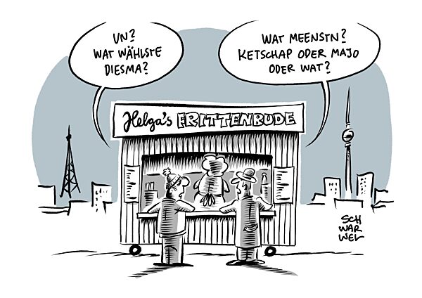 Wahlen in Berlin : CDU bastelt an schwarz-gruen