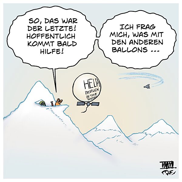 Irgendwo in Alaska Spionageballons / UFO