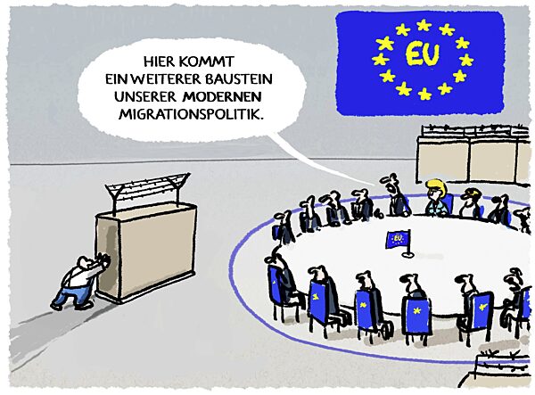EU verstaerkt Ausbau der Aussengrenzen