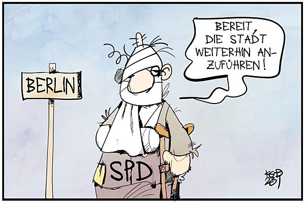 Die SPD will Berlin weiter anfuehren