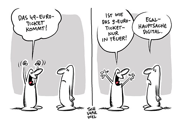 Forschende zum 49-Euro-Ticket : Durchwachsenes Konzept Preis zu hoch