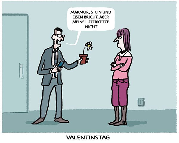Liebesbeweis in Zeiten instabiler Lieferketten