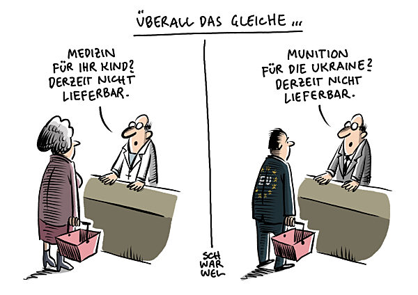 EU-Plan fuer Ukraine : Munition gemeinsam einkaufen