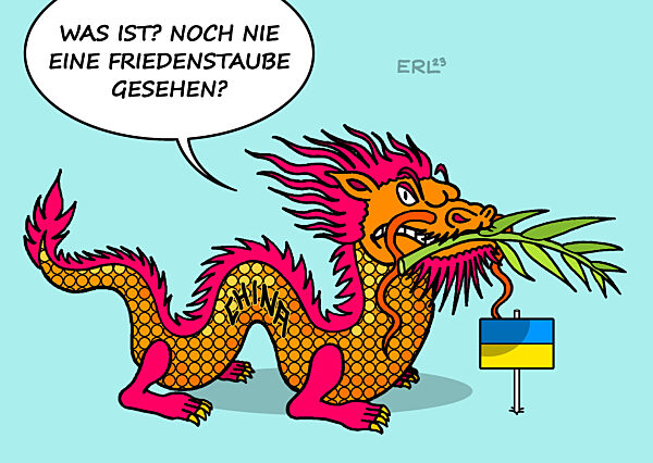 Chinesische Friedenstaube