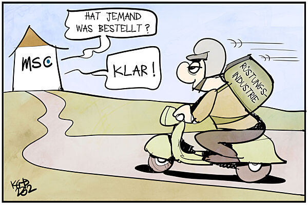 Die Ruestungsindustrie liefert