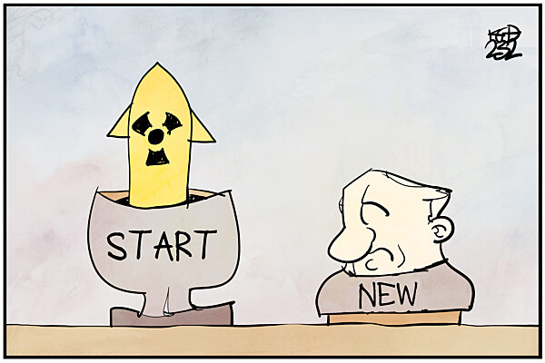 Putin setzt den New Start Vertrag aus