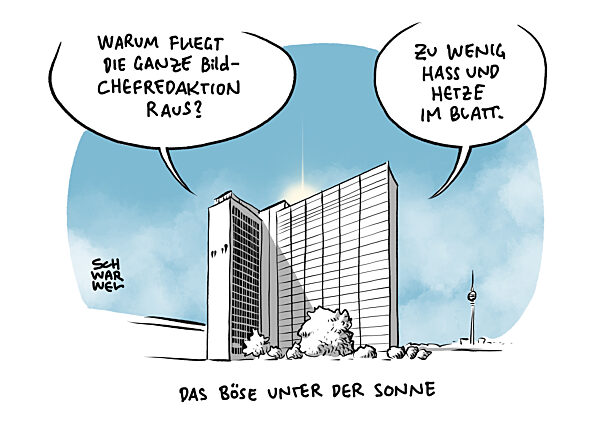 Axel Springer wechselt Bild-Chefredaktion komplett aus