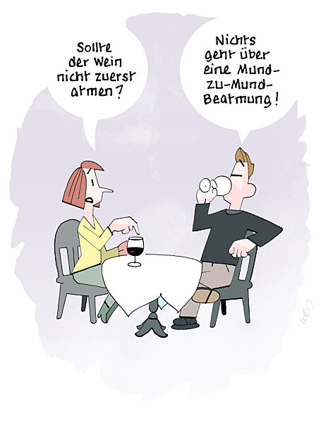 Mund-zu Mund-Beatmung