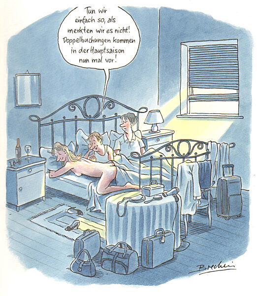 Freudige Doppelbelegung