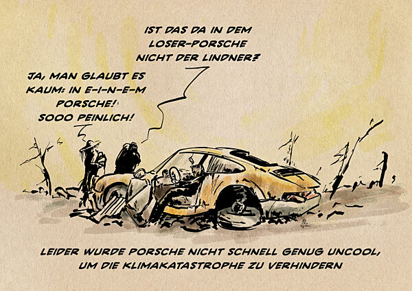 Porsche muss erst uncool werden bevor die FDP dem Verbrenner-Aus zustimmt