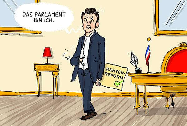 Macron setzt Rentenreform durch