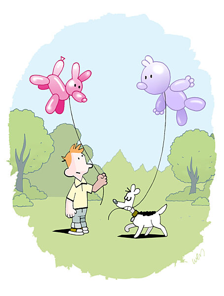 Tierischer Luftballon