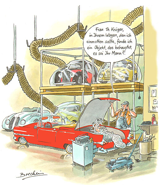 Missglueckter Einmottungsversuch