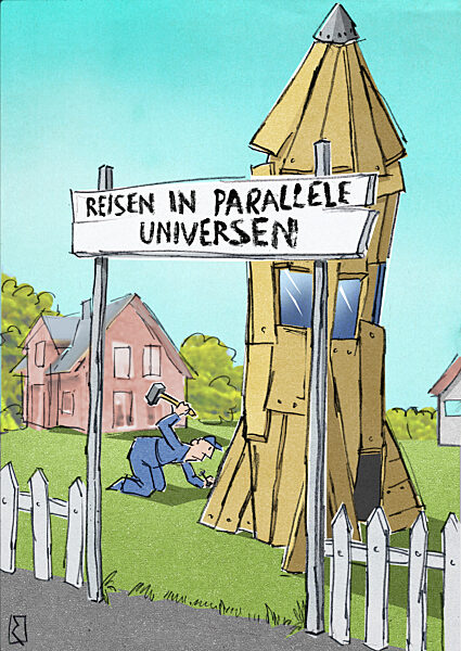 Rakete - parallele Universen