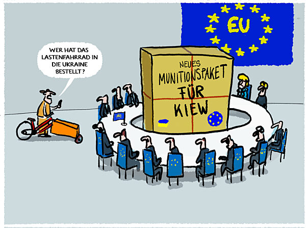 EU beschliesst Munitionspaket fuer die Ukraine