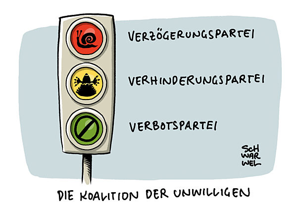 Dauerstreit in der Koalition : Ampel braeuchte Neustart