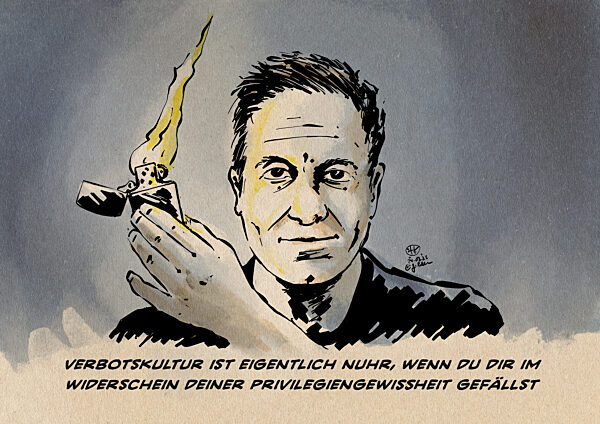 Nuhr mal vor Verbotskultur warnen