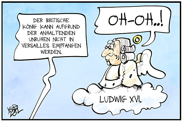 Der Besuch von Charles III. wird abgesagt