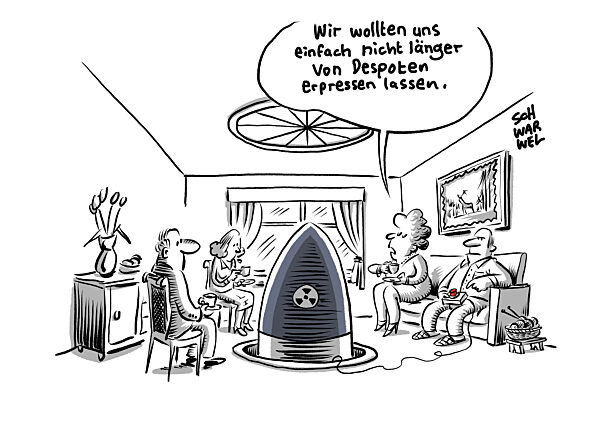 Atomwaffen fuer Belarus : Ukraine sieht Putin von Angst getrieben