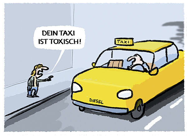 Autocartoon Toxitaxi