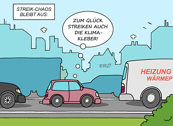 Streik-Chaos bleibt aus