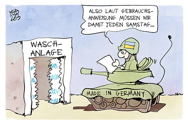 Deutsche Panzer in der Ukraine