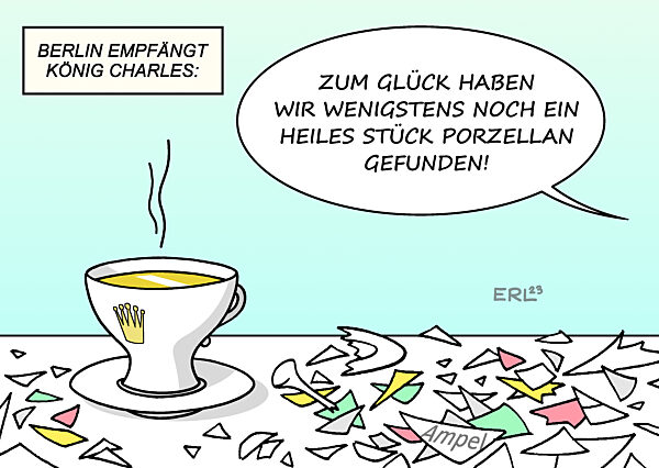 Koenig Charles Besuch