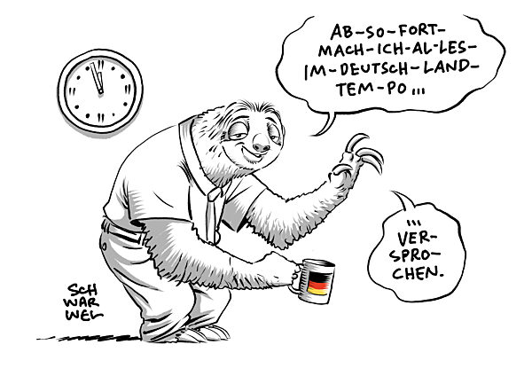 Scholz zur Modernisierung des Landes : Jetzt kommt Tempo in Deutschland