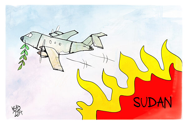 Evakuierung aus dem Sudan