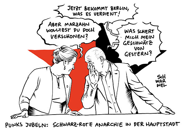 Hauchduennes Ja fuer Schwarz-Rot : Berlins SPD ist unrettbar zerstritten