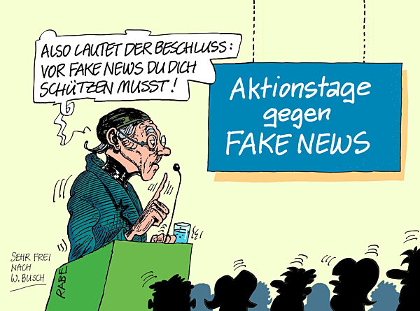 Aktionstag gegen Fake News im Netz