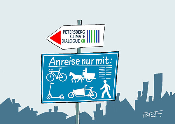 Klimakonferenz gut zu Radeln