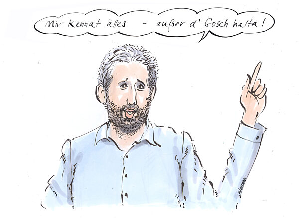 Boris Palmer gibt Statement ab