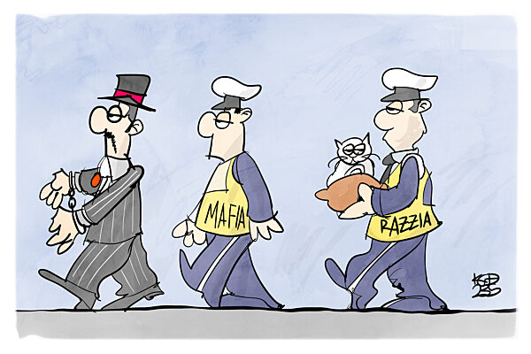 Razzia gegen die Mafia