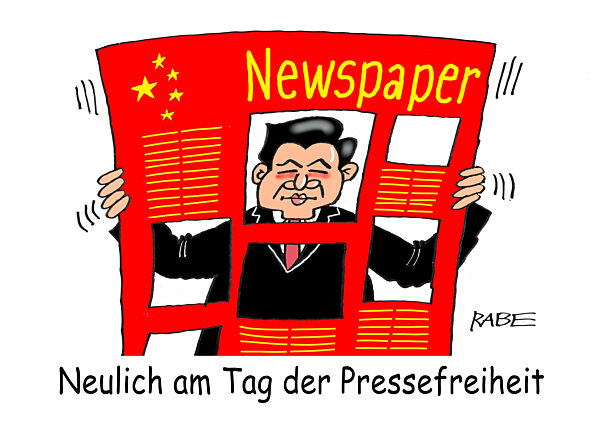 Pressefreiheit mit chinesischem Durchblick