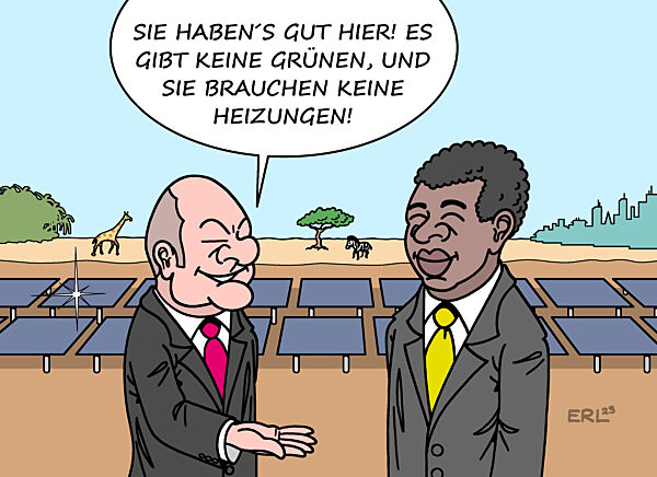 Scholz in Afrika