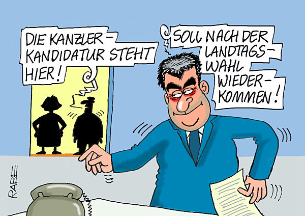 Soeder trifft auf Kanzlerkandidatur