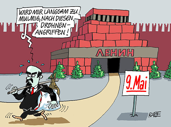 Drohnenangriff auf Lenin