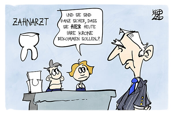 Charles bekommt eine Krone