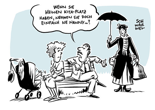 Bundesweit fehlen 378.000 Kitaplaetze