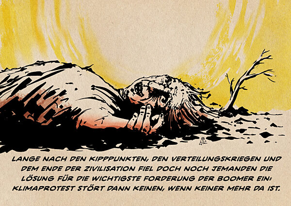 Ha ! Nichtstoerender Protest geht !